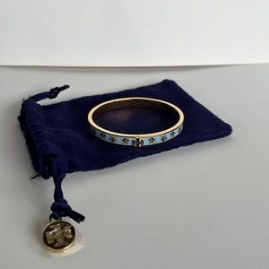 NWOT Tory Burch Kira enamel printed lemon 🍋 bracelet